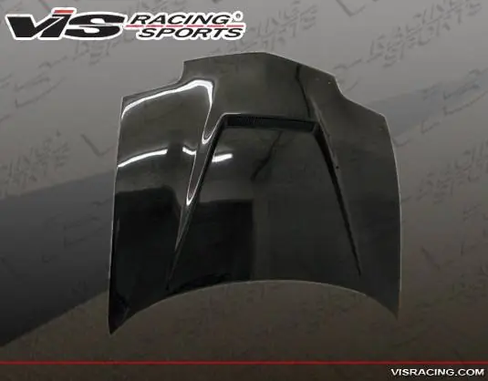 Free Returns Pontiac Sunfire VIS Racing Invader Black Carbon Fiber Hood - 95PTSUN2DVS-010C