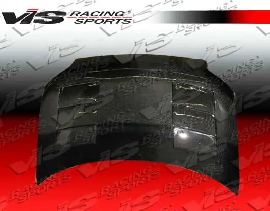 Handmade Scion xB VIS Racing Terminator Black Carbon Fiber Hood - 08SNXB4DTM-010C