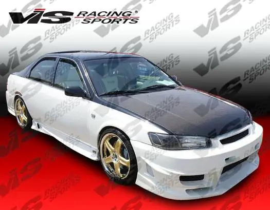 Fan Favorite Toyota Camry VIS Racing OEM Black Carbon Fiber Hood - 97TYCAM4DOE-010C