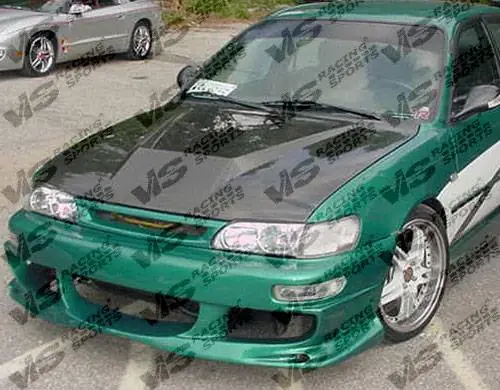 Toyota Corolla VIS Racing Invader Black Carbon Fiber Hood - 98TYCOR4DVS-010C Trending