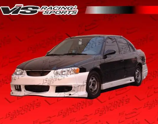 Toyota Corolla VIS Racing OEM Black Carbon Fiber Hood - 93TYCOR4DOE-010C Hassle-Free Returns