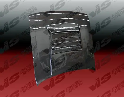 Final Sale Toyota Levin VIS Racing Drift Black FRP Hood - 84TYLEV2DDFT-010