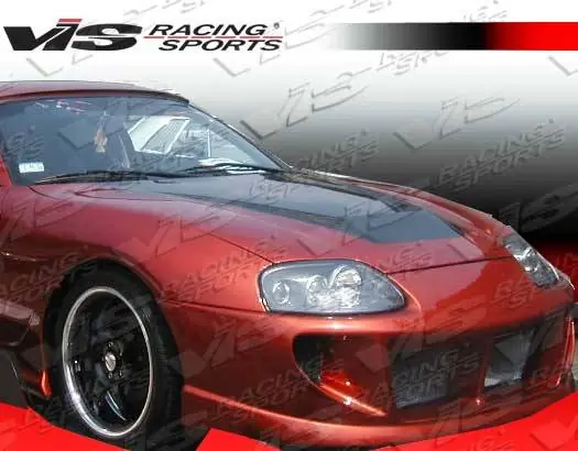 Toyota Supra VIS Racing Invader Black Carbon Fiber Hood - 93TYSUP2DVS-010C Limited Offer