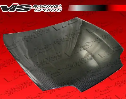 Handmade Toyota Supra VIS Racing OEM Black Carbon Fiber Hood - 93TYSUP2DOE-010C