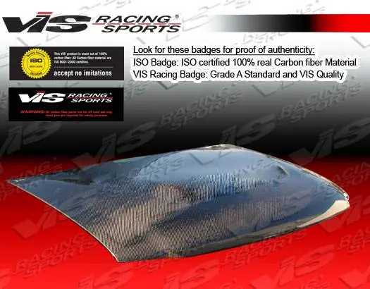 Best Choice Toyota Tundra VIS Racing OEM Black Carbon Fiber Hood - 00TYTUN2DOE-010C