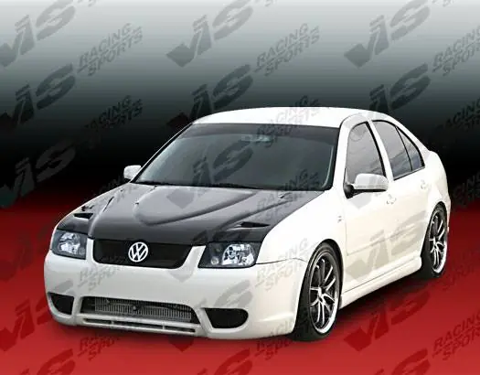 Volkswagen Jetta VIS Racing Euro R Black Carbon Fiber Hood - 99VWJET4DEUR-010C Limited Time