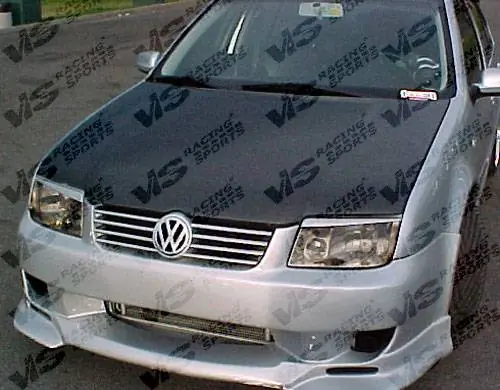 Express Delivery Volkswagen Jetta VIS Racing OEM Black Carbon Fiber Hood - 99VWJET4DOE-010C