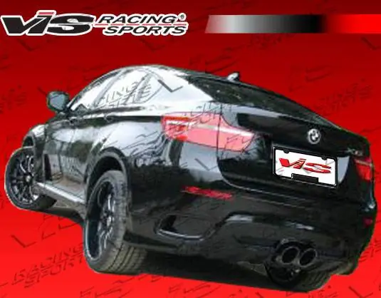 Luxury BMW X6 VIS Racing Euro Tech Rear Diffuser - 08BME714DET-032