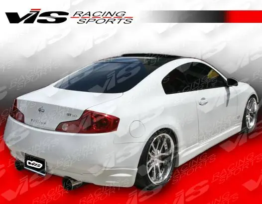 Super Sale Infiniti G35 2DR VIS Racing Techno R Rear Addon - 03ING352DTNR-012