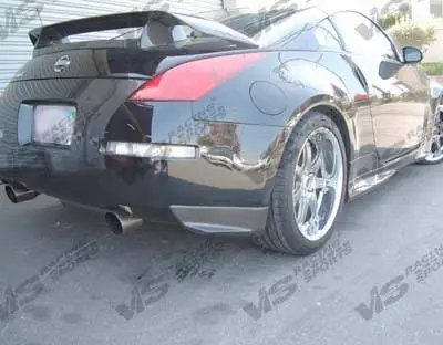 Trusted Brand Nissan 350Z VIS Racing Techno R Rear Addon - Carbon Fiber - 03NS3502DTNR-012C
