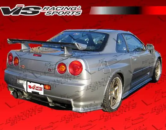 Nissan Skyline VIS Racing Techno R Rear Addon - 99NSR34GTRTNR-012 Clearance