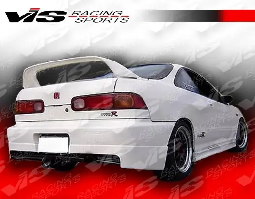 Free Returns Acura Integra 2DR VIS Racing Stalker Rear Lip - 94ACINT2DSTK-012