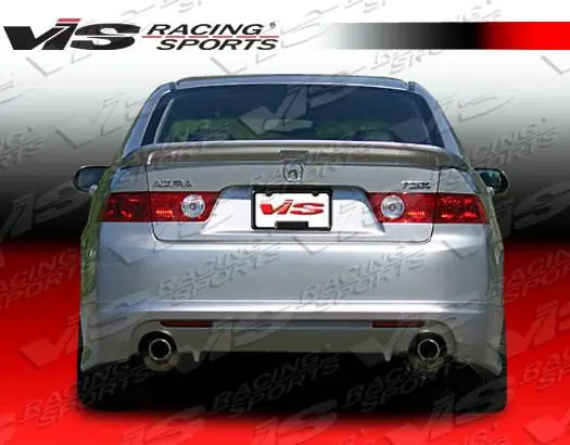 Acura TSX VIS Racing Techno R Rear Lip - 04ACTSX4DTNR-012 High Quality