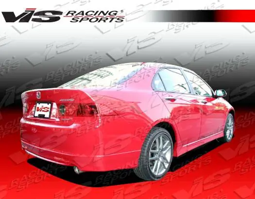 Acura TSX VIS Racing Type R Rear Lip - 04ACTSX4DTYR-012 Limited Edition