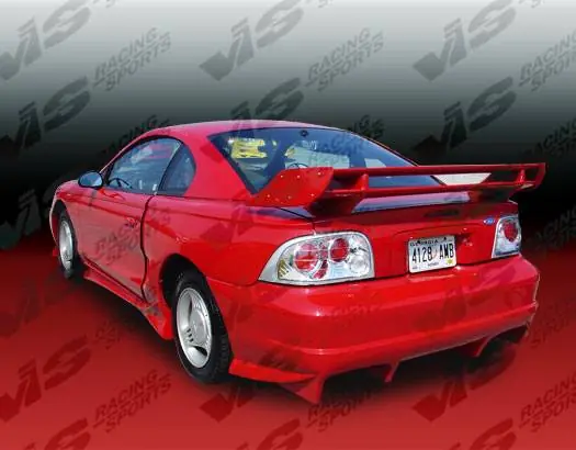 Ford Mustang VIS Racing Invader Rear Bumper - 94FDMUS2DINV-002 Brand New