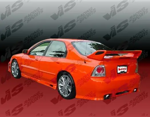 Top Rated Honda Accord 2DR & 4DR VIS Racing Z1 boxer Rear Bumper - 94HDACC2DZ1-002
