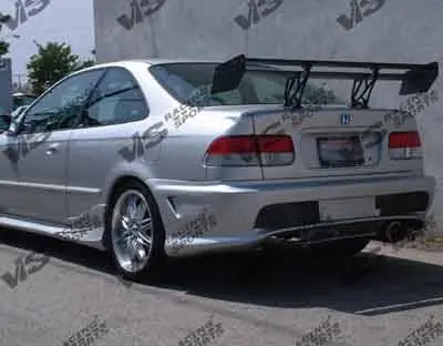 Honda Civic 2DR & 4DR VIS Racing Kombat-2 Rear Bumper - 96HDCVC2DKOM2-002 Reduced Price