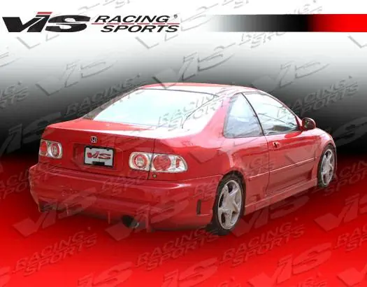 Honda Civic 2DR & 4DR VIS Racing TSC Rear Bumper - 92HDCVC2DTSC-002 Super Sale