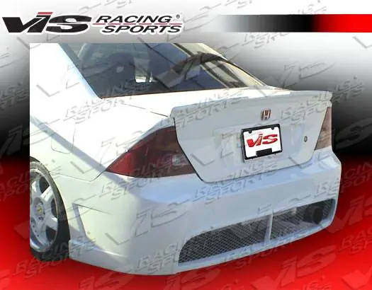 Certified Honda Civic 2DR VIS Racing TSC-2 Rear Bumper - 01HDCVC2DTSC2-002
