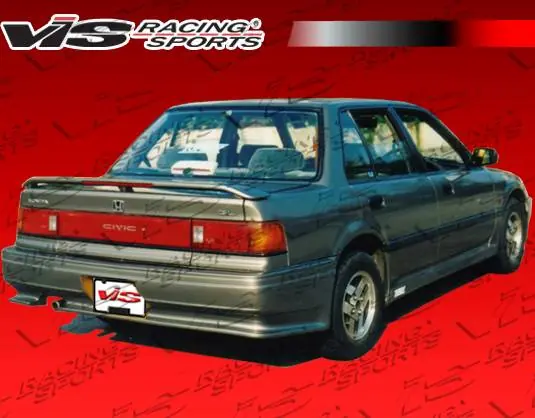 Honda Civic 4DR VIS Racing Techno R Rear Bumper - 88HDCVC4DTNR-002 Limited Time