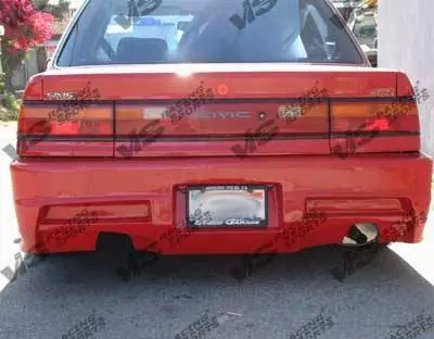 High Quality Honda Civic 4DR VIS Racing Xtreme Rear Bumper - 88HDCVC4DEX-002