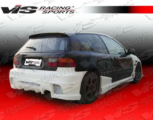 Discount Honda Civic HB VIS Racing J Speed Rear Bumper - 92HDCVCHBJSP-002