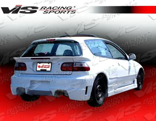 Fan Favorite Honda Civic HB VIS Racing Quest Rear Bumper - 92HDCVCHBQST-002