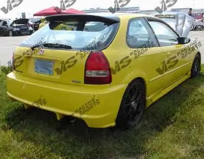 Honda Civic HB VIS Racing Quest Rear Bumper - 96HDCVCHBQST-002 Markdown