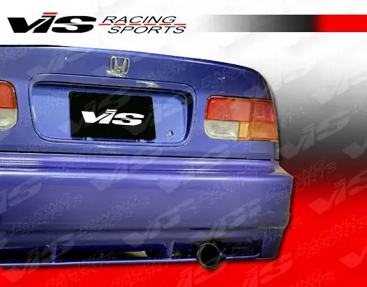One Day Deal Honda Civic HB VIS Racing Techno R Rear Bumper - 96HDCVCHBTNR-002