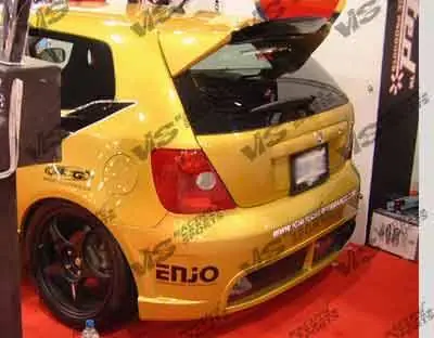 Factory Price Honda Civic HB VIS Racing TSC-2 Rear Bumper - 96HDCVCHBTSC2-002