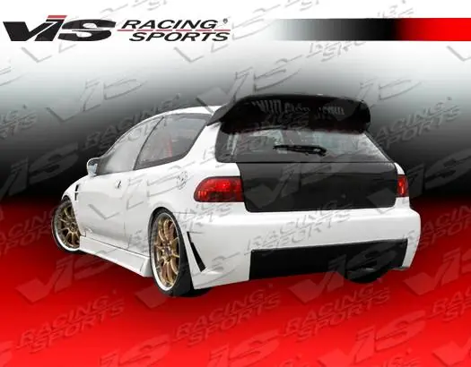 Honda Civic HB VIS Racing TSC-3 Rear Bumper - 92HDCVCHBTSC3-002 Trusted Brand