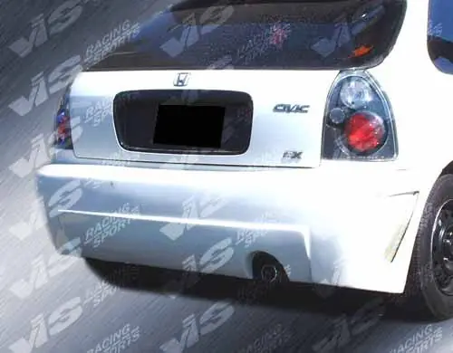 Free Returns Honda Civic HB VIS Racing TSC-3 Rear Bumper - 96HDCVCHBTSC3-002