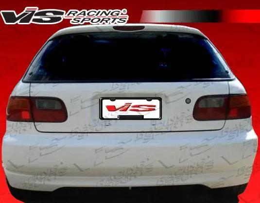 Honda Civic HB VIS Racing Type R Rear Lip - 92HDCVCHBTYR-012 Hassle-Free Returns