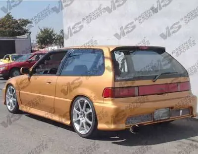 Fresh Stock Honda CRX VIS Racing Techno R Rear Bumper - 88HDCRXHBTNR-002