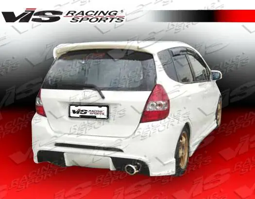 Original Honda Fit VIS Racing Fuzion Rear Bumper - 07HDFIT4DFUZ-002