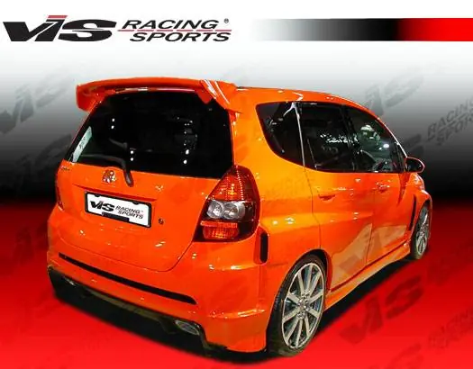 Honda Fit VIS Racing Techno R Widebody Rear Bumper - 07HDFIT4DTNRWB-002 Viral