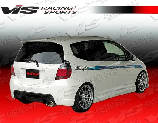 Honda Fit VIS Racing Wings Rear Bumper - 07HDFIT4DWIN-002 Seasonal Sale