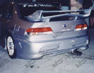 Special Offer Honda Prelude VIS Racing Kombat Rear Bumper - 97HDPRE2DKOM-002