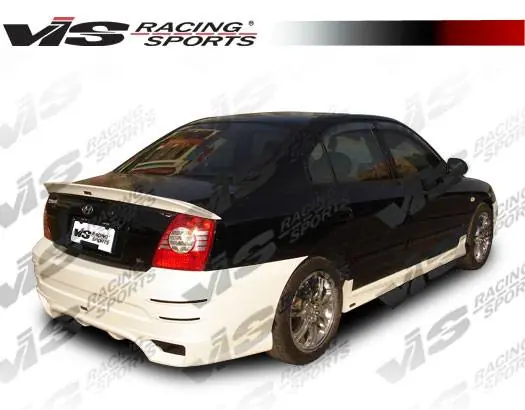 Fresh Stock Hyundai Elantra 4DR VIS Racing Fuzion Rear Bumper - 04HYELA4DFUZ-002