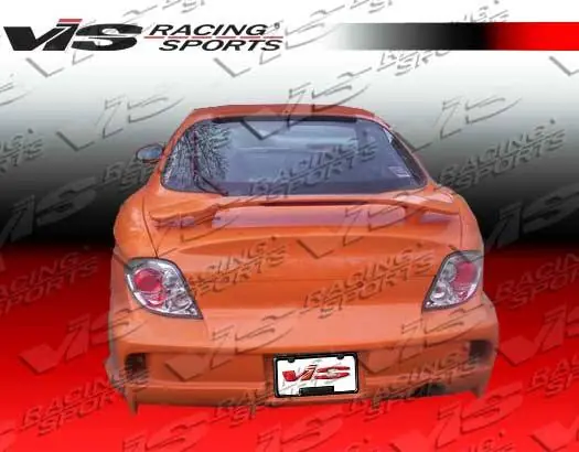 Express Delivery Hyundai Tiburon VIS Racing Invader-2 Rear Bumper - 00HYTIB2DINV2-002