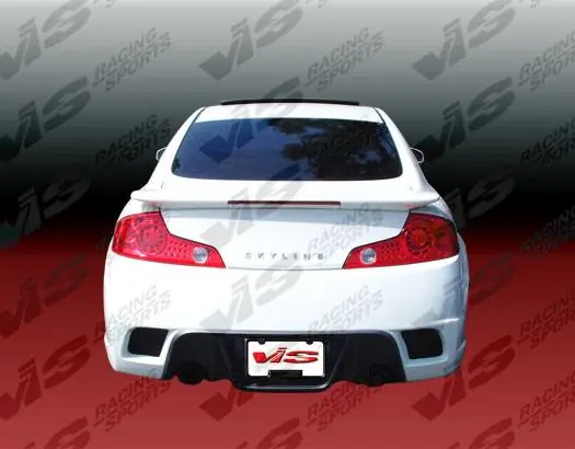 Reduced Price Infiniti G35 2DR VIS Racing K Speed Rear Bumper - 03ING352DKSP-002