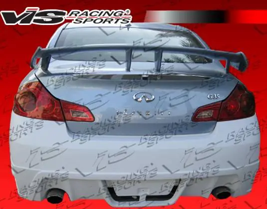 Modern Infiniti G37 VIS Racing K Speed Rear Bumper - 09ING374DKSP-002