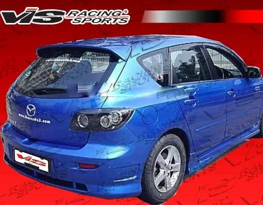 Mazda 3 4DR HB VIS Racing K Speed-2 Rear Bumper - 04MZ3HBKSP2-002 Cheap