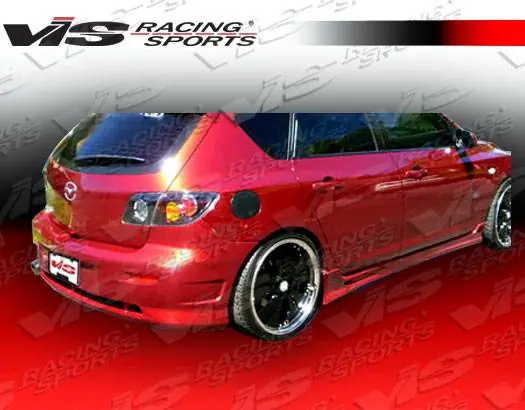 Shop Now Mazda 3 4DR HB VIS Racing Viper Rear Bumper - 04MZ3HBVR-002