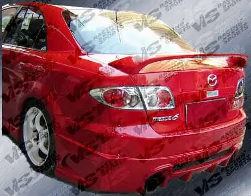 Free Delivery Mazda 6 VIS Racing Cyber Rear Bumper - 03MZ64DCY-002
