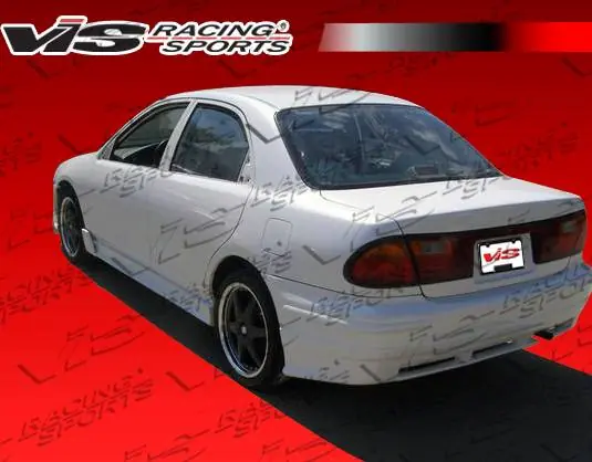 Premium Mazda Protege VIS Racing Techno R Rear Bumper - 90MZ3234DTNR-002