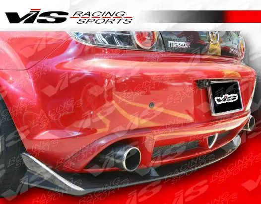 Seasonal Sale Mazda RX-8 VIS Racing A Spec Rear Lip - Carbon Fiber - 04MZRX82DASC-012C
