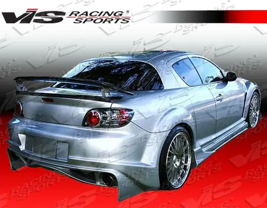 Premium Mazda RX-8 VIS Racing Invader Rear Bumper - 04MZRX82DINV-002