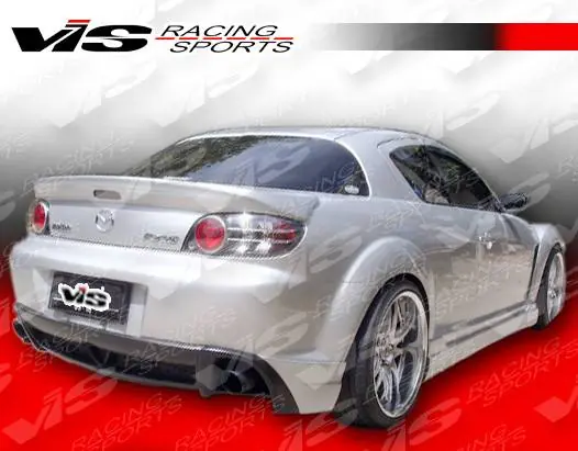 Mazda RX-8 VIS Racing Wings Rear Bumper - 04MZRX82DWIN-002 Limited Offer