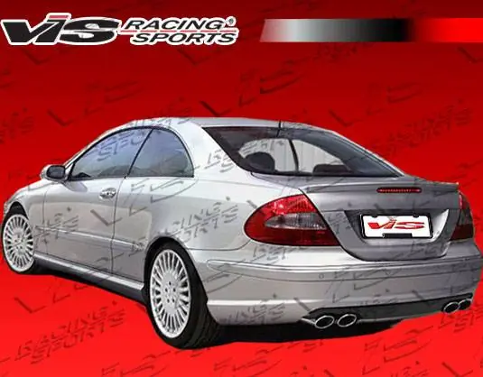 Weekend Sale Mercedes-Benz CLK VIS Racing Euro Tech Rear Bumper - 03MEW2092DET-002